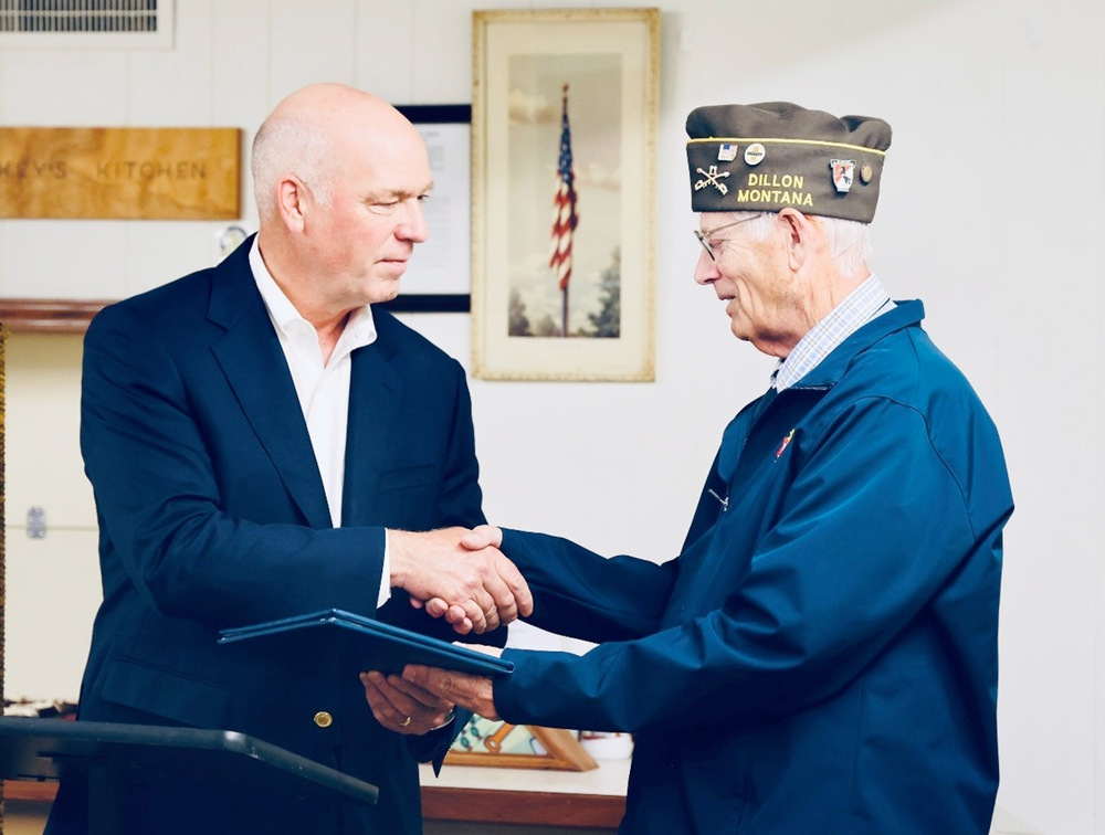 Two Park County Veterans awarded Montana Governor's Veteran